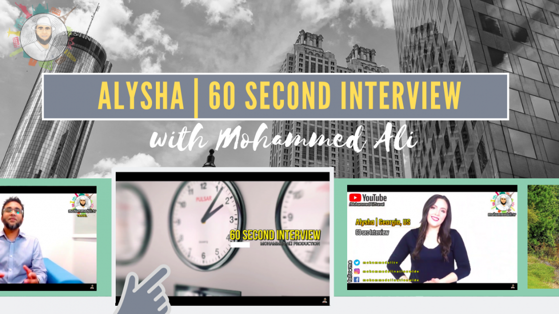 Meet Alysha | 60 second interview