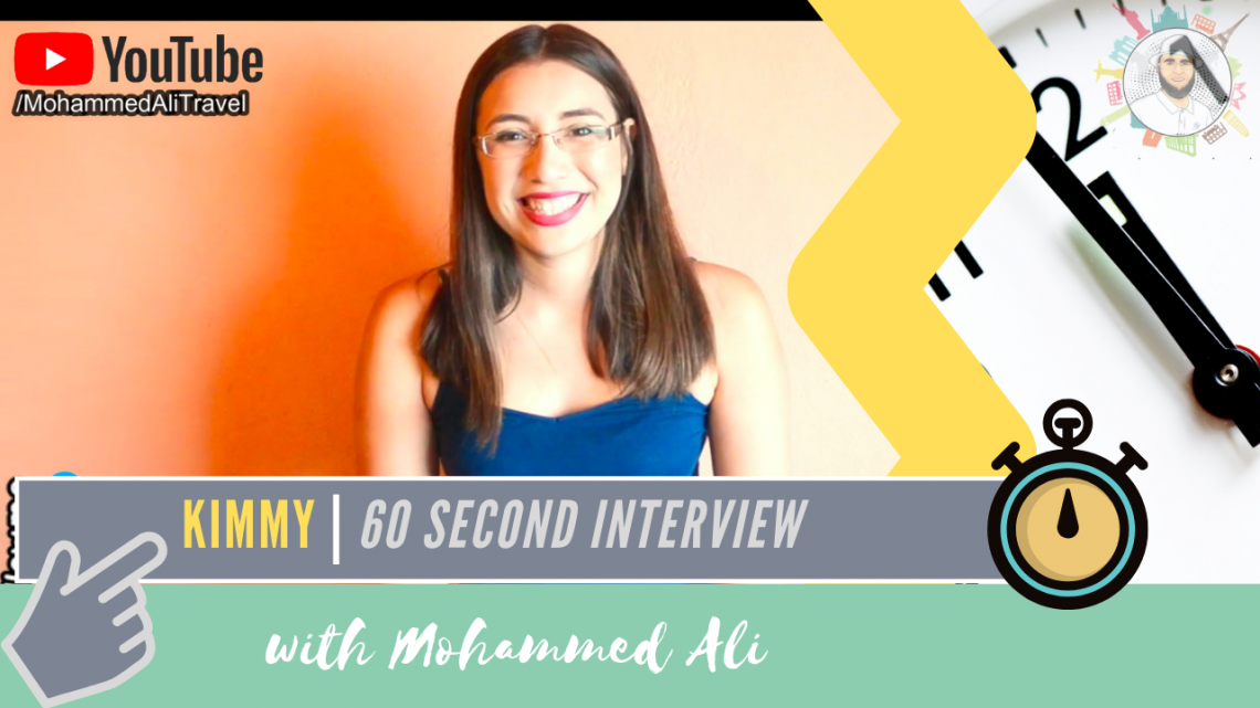 Meet Kimmy | 60 second interview