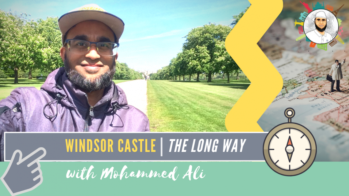The Long Walk in Windsor to Windsor Castle