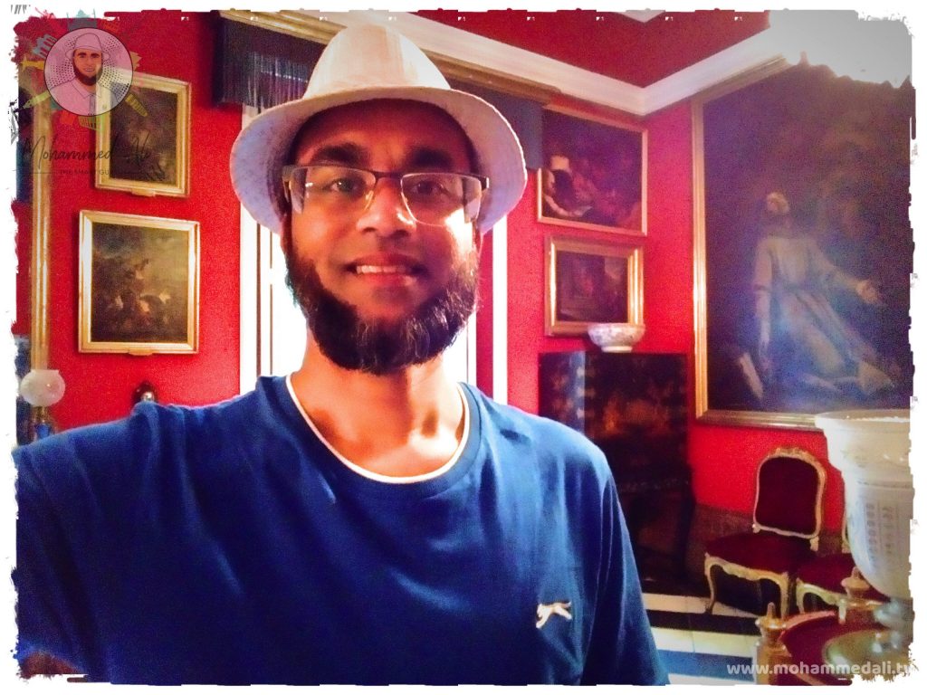 The Red Room - Office Room of Marquis in Museo Cerralbo