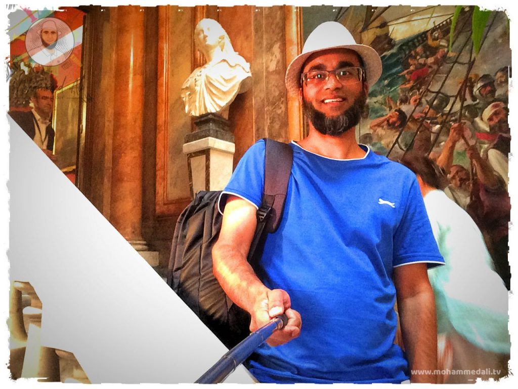 Entering Museo Cerralbo. Discover life of the aristocratic people.