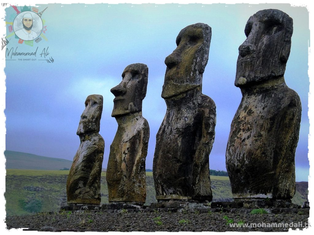 Ahu Tongariki in Easter Island