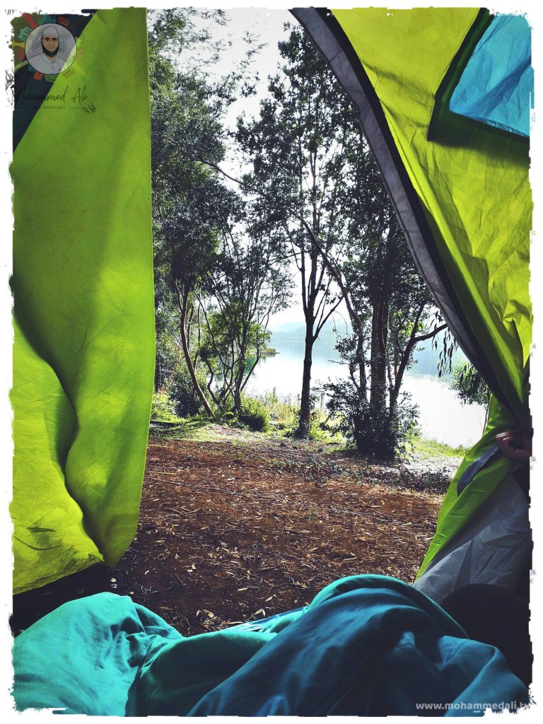 Camping in Chile - Amazing view on the beach