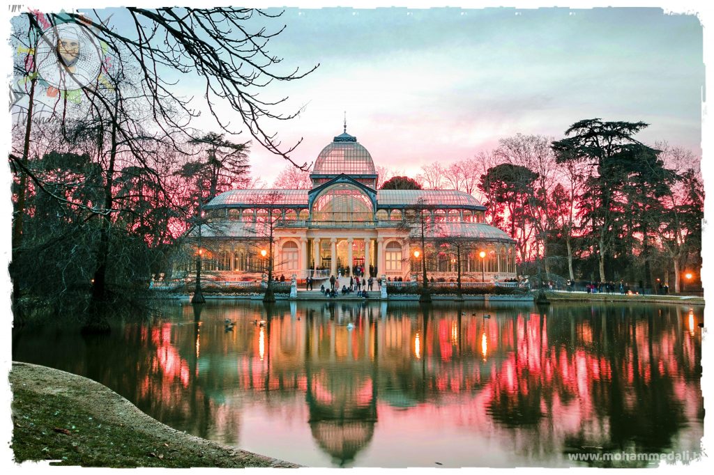 Amazing evening in Palacio de Cristal