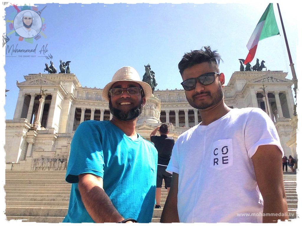 Exploring famous Altar of the Fatherland - Best of Rome | Italy Tour | Mohammed Ali