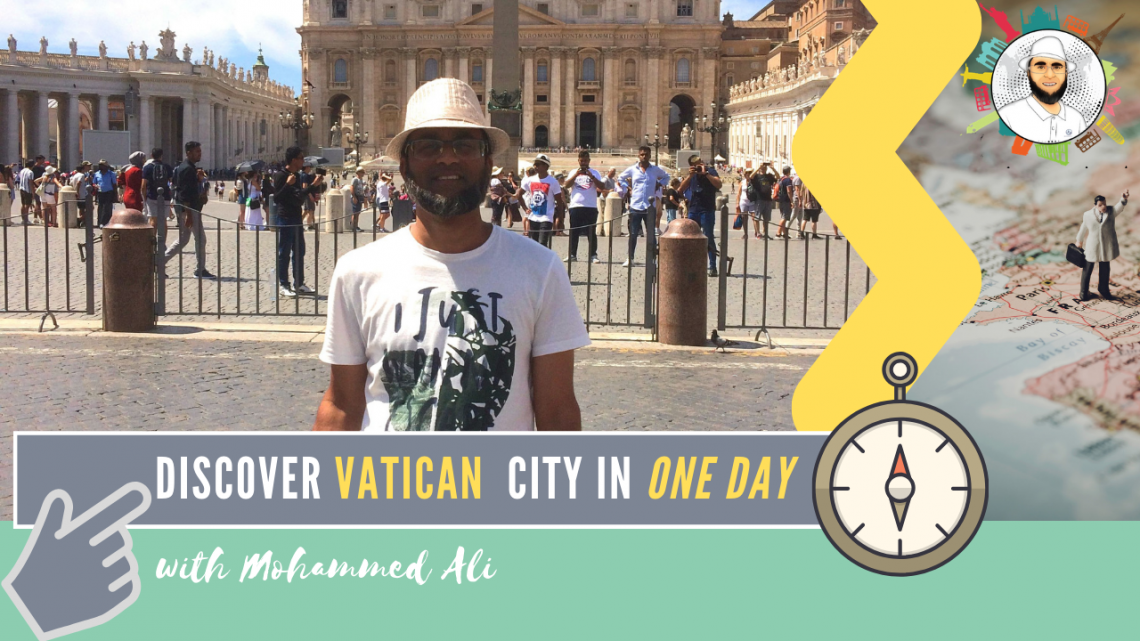 Discovering Vatican City with my Red Passport | Rome Tour | Mohammed Ali