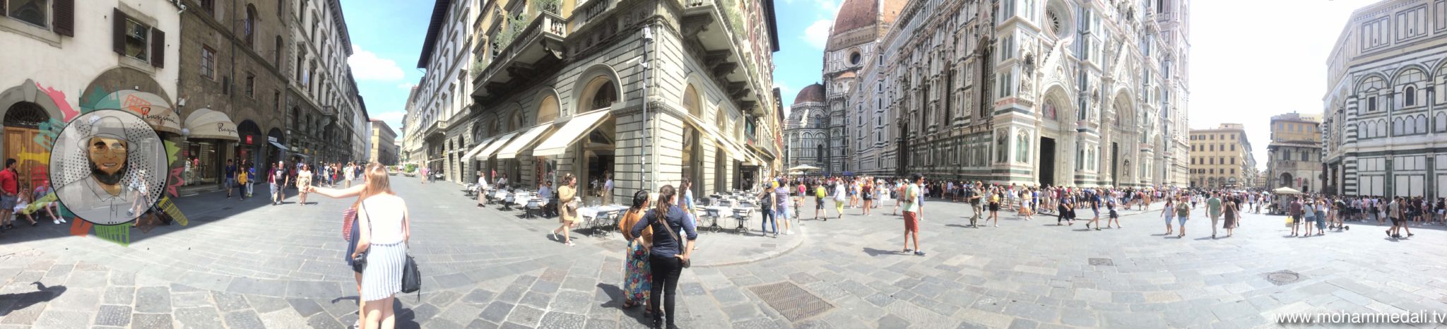 Amazing view on the Duomo in Florence, Italy Amazing view on the Duomo in Florence, Italy
