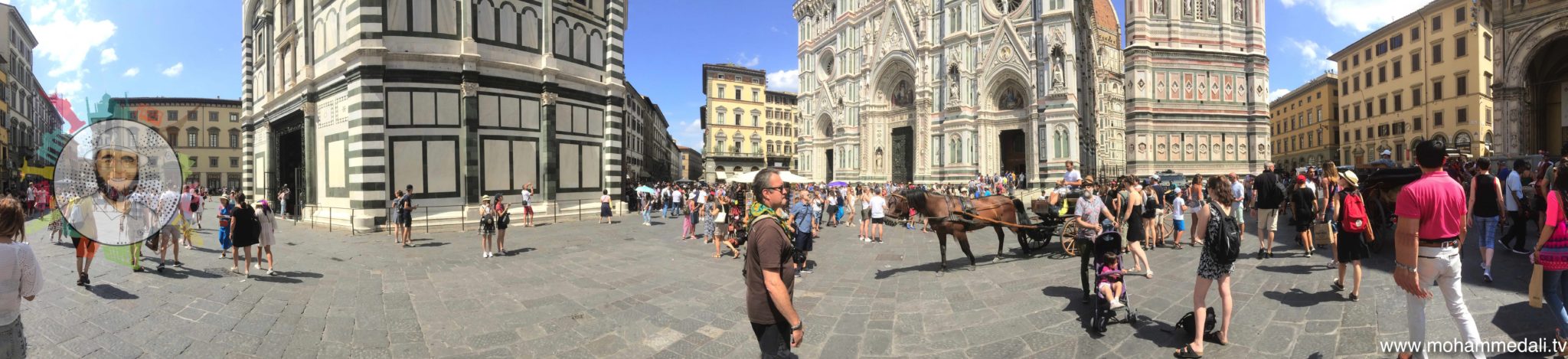 Amazing view on the Duomo in Florence, Italy Amazing view on the Duomo in Florence, Italy