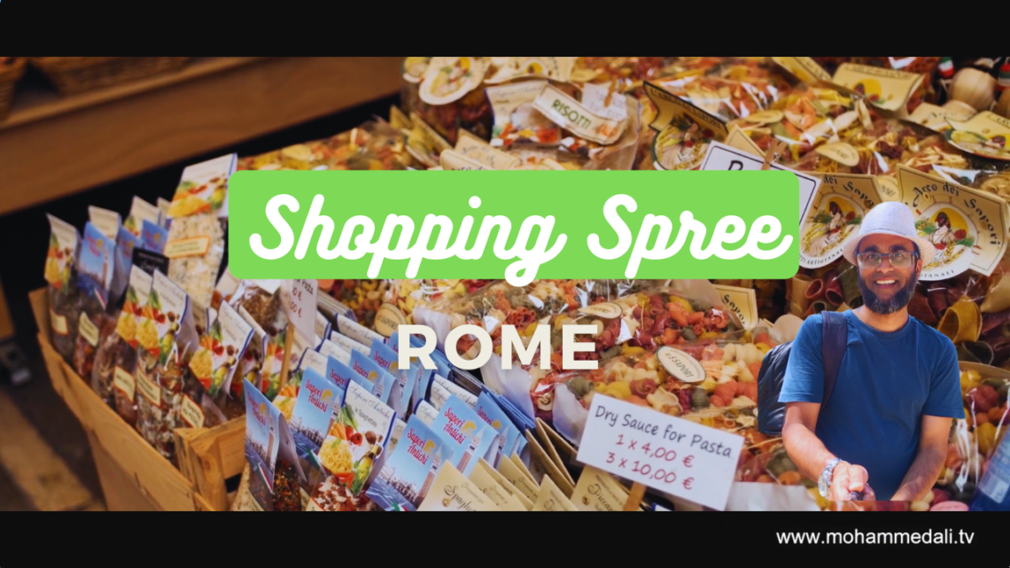 The Ultimate Shopping Spree Guide to Rome